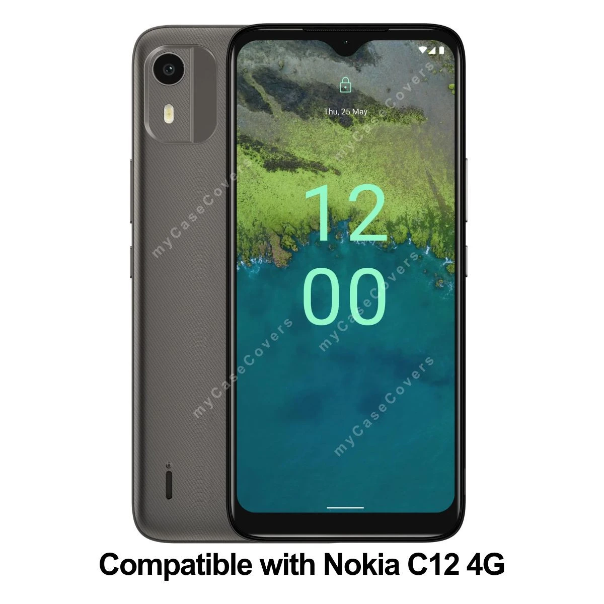 Nokia C12 4G Clear Mobile Phone Case Shockproof Cover Bumper 2 Nokia C12 4G Clear Mobile Phone Case Shockproof Cover Bumper - Image 2