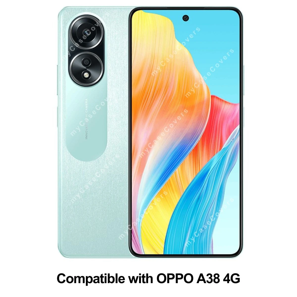 Slim OPPO A38 4G Shockproof Soft Carbon Case Cover Skin 2 Slim OPPO A38 4G Shockproof Soft Carbon Case Cover Skin - Image 2