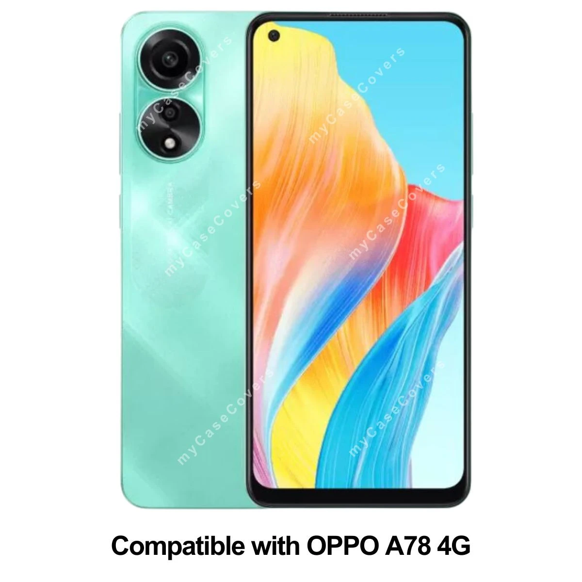 OPPO A78 4G Clear Mobile Phone Case Shockproof Cover Bumper 2 OPPO A78 4G Clear Mobile Phone Case Shockproof Cover Bumper - Image 2