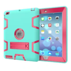 Stylish Shockproof IPad 2 3 4 Case Cover Heavy Duty Kids 3-in-1 Apple -Deals MyCaseCovers Store PGXY 004 IPAD4 14 40822.1472039197.1280.1280