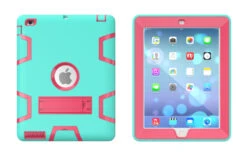 Stylish Shockproof IPad 2 3 4 Case Cover Heavy Duty Kids 3-in-1 Apple -Deals MyCaseCovers Store PGXY 004 IPAD4 16 53887.1472039194.1280.1280