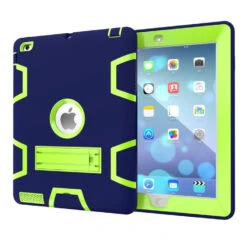 Stylish Shockproof IPad 2 3 4 Case Cover Heavy Duty Kids 3-in-1 Apple -Deals MyCaseCovers Store PGXY 004 IPAD4 2 62233.1472039157.1280.1280