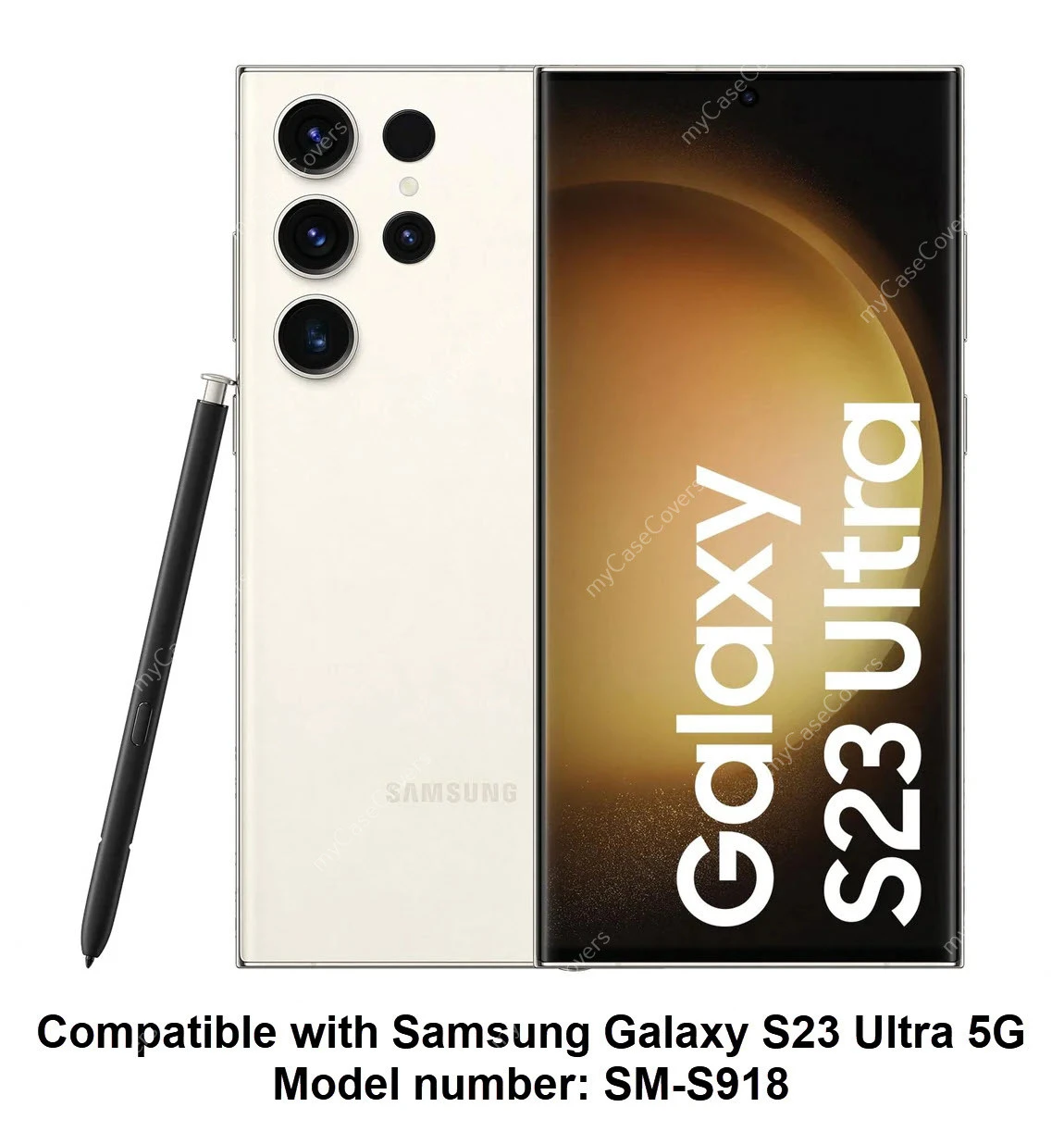 Goospery Samsung Galaxy S23 Ultra 5G Wallet Case Cover Extra Card Slot 2 Goospery Samsung Galaxy S23 Ultra 5G Wallet Case Cover Extra Card Slot - Image 2