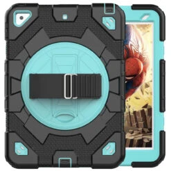 Shockproof Strap IPad 10.2" 2021 9th Gen Kids Apple Case Cover SPMan 17 Shockproof Strap IPad 10.2" 2021 9th Gen Kids Apple Case Cover SPMan -Deals MyCaseCovers Store a4d7da6a 7244 47fe b5d9 82e280b64099 18751.1705221048.1280.1280