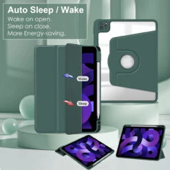 IPad Air 4 10.9" (2020) 360 Rotate Case Cover Pencil Holder Apple Air4 26 IPad Air 4 10.9" (2020) 360 Rotate Case Cover Pencil Holder Apple Air4 -Deals MyCaseCovers Store b056b409 9686 4eee 8bd1 4cf34a0db9a1 20952.1681647735.1280.1280