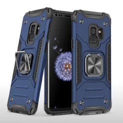 Shockproof Samsung Galaxy S9 Heavy Duty Tough Case Cover Ring Holder