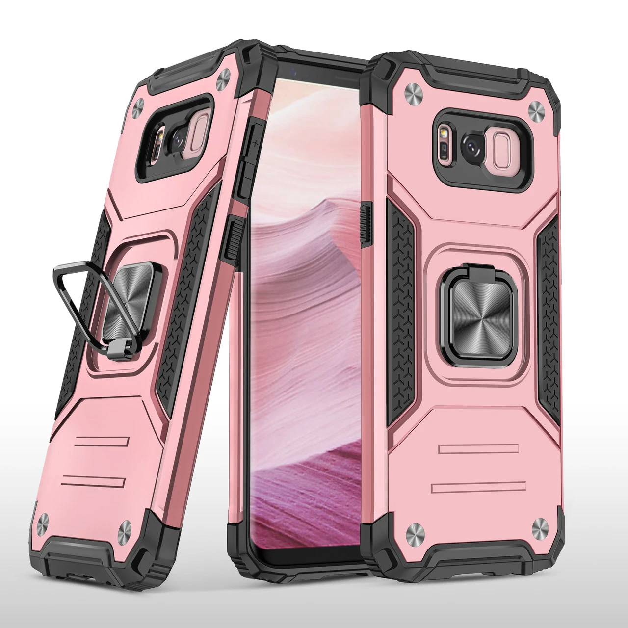 Shockproof Samsung Galaxy S8 Heavy Duty Tough Case Cover Ring Holder 6 Shockproof Samsung Galaxy S8 Heavy Duty Tough Case Cover Ring Holder - Image 6