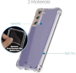 Goospery Samsung Galaxy S21 FE 5G Clear Phone Case Shockproof Cover -Deals MyCaseCovers Store b9101dd4 dd1a 4bfe 9b97 0e5d5fdbe626 78322 17960.1645441796.1280.1280