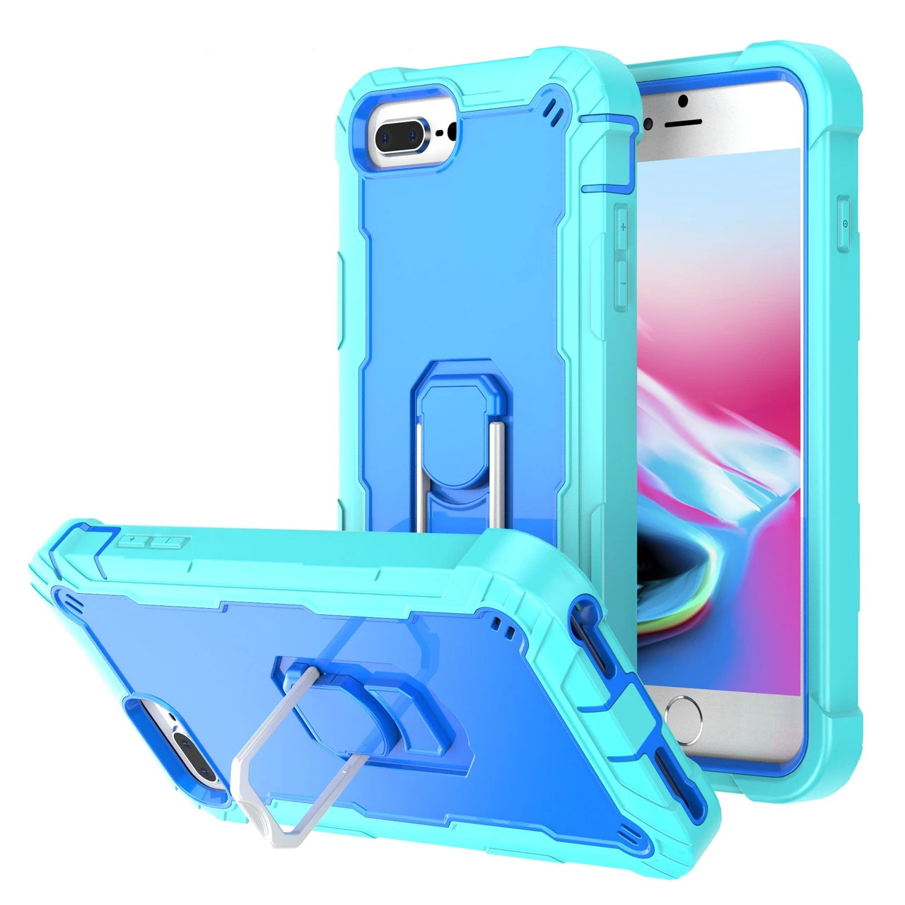 Stylish Shockproof IPhone 6+ 6s+ Plus Case Cover Apple Heavy Duty 12 Stylish Shockproof IPhone 6+ 6s+ Plus Case Cover Apple Heavy Duty - Image 12