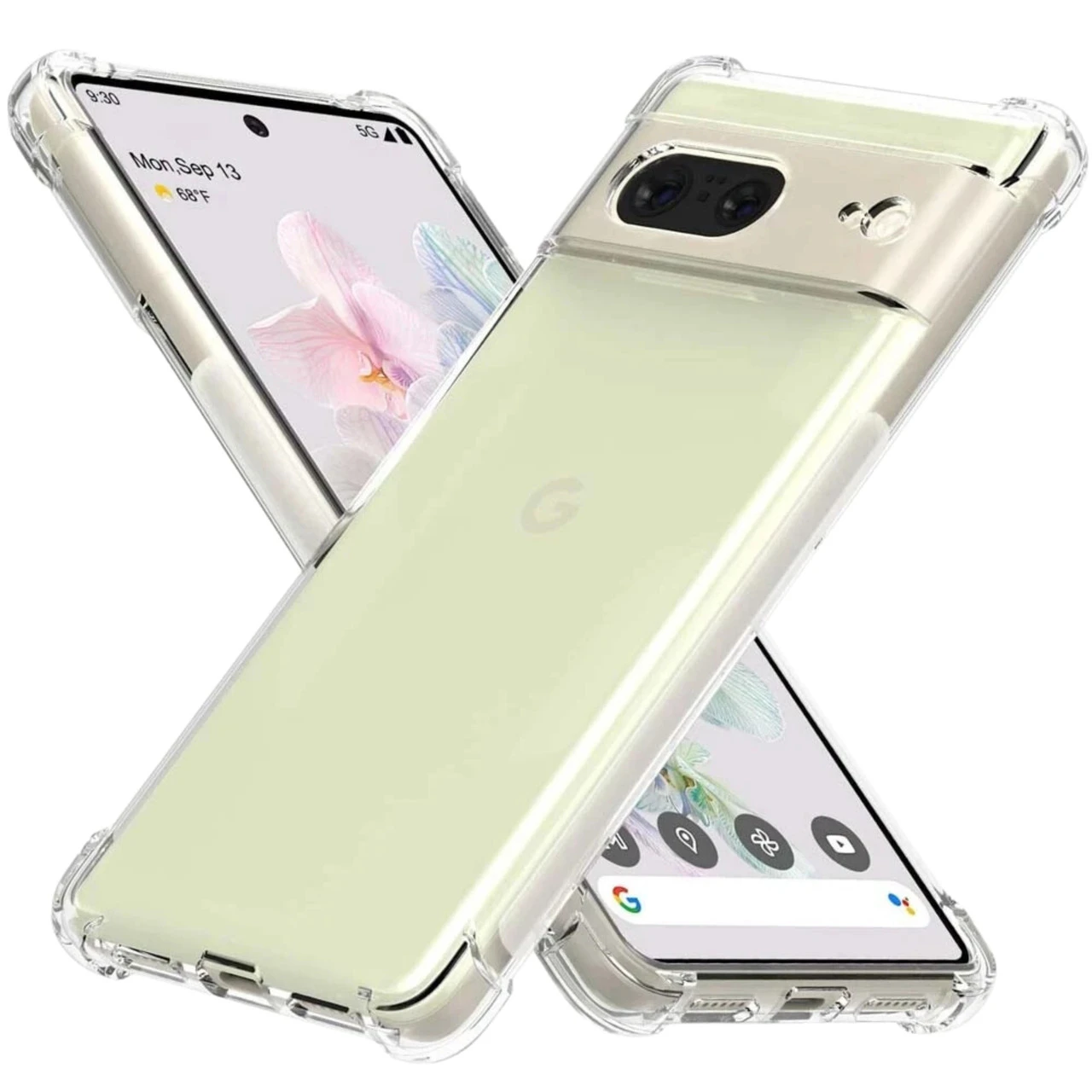 Google Pixel 8 5G Clear Mobile Phone Case Shockproof Cover Bumper 1 Google Pixel 8 5G Clear Mobile Phone Case Shockproof Cover Bumper