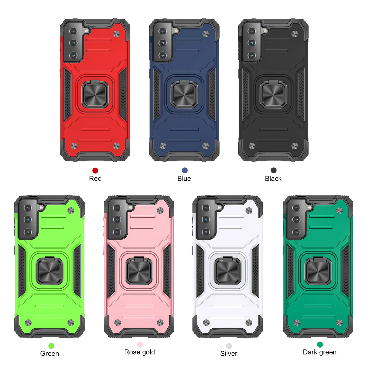 Shockproof Samsung Galaxy S22+ Plus 5G Heavy Duty Case Cover Ring 9 Shockproof Samsung Galaxy S22+ Plus 5G Heavy Duty Case Cover Ring - Image 9