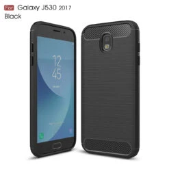 Slim Samsung Galaxy J5 Pro 2017 Carbon Fibre Soft Case Cover J530 F/D 17 Slim Samsung Galaxy J5 Pro 2017 Carbon Fibre Soft Case Cover J530 F/D -Deals MyCaseCovers Store black 03297.1529062985.1280.1280