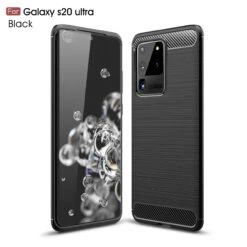Slim Samsung Galaxy S20 Ultra Carbon Fibre Soft Carbon Case Cover G988 12 Slim Samsung Galaxy S20 Ultra Carbon Fibre Soft Carbon Case Cover G988 -Deals MyCaseCovers Store black 27612.1591770201.1280.1280