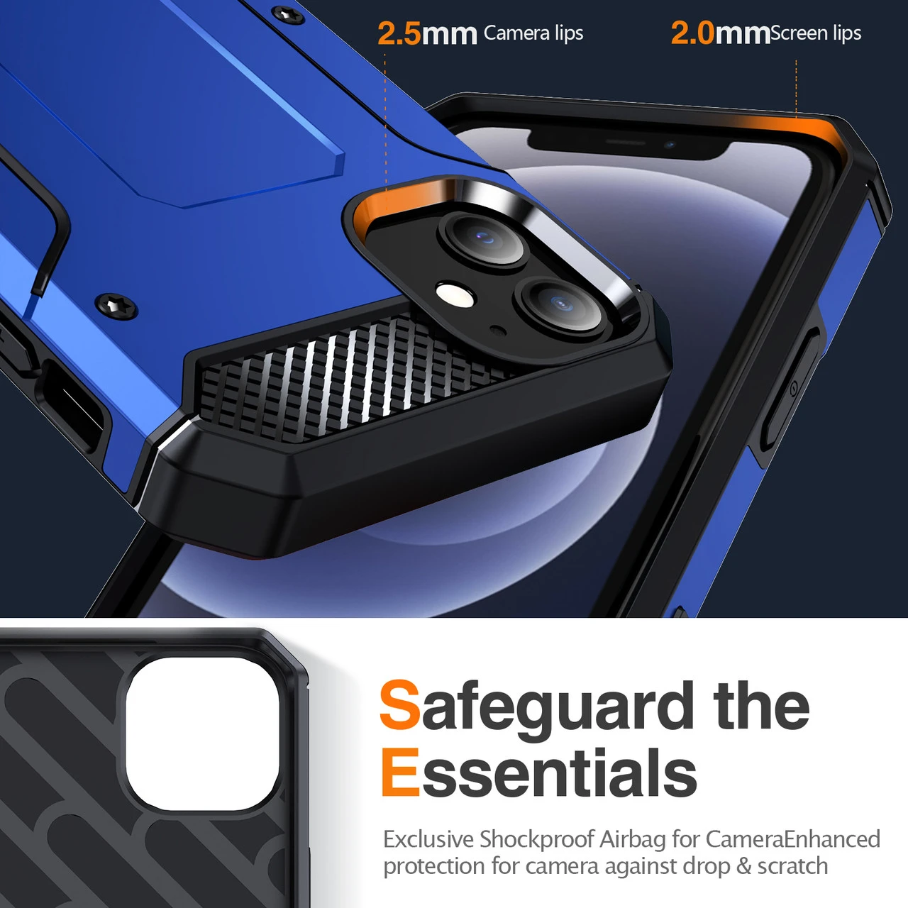 Shockproof IPhone 7 8 Heavy Duty Case Cover Stand Tough Apple IPhone8 3 Shockproof IPhone 7 8 Heavy Duty Case Cover Stand Tough Apple IPhone8 - Image 3