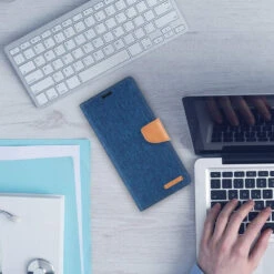 Goospery IPhone 7 8 Canvas Fabric Flip Wallet Case Cover Apple -Deals MyCaseCovers Store c 86415.1616716941.1280.1280