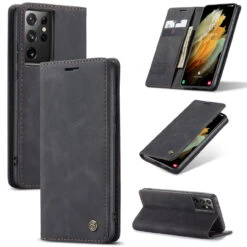 CaseMe Samsung Galaxy S23 Ultra 5G Classic Folio PU Leather Case Cover -Deals MyCaseCovers Store d06f1dba 9bb9 4e6a 9ed1 60e80fb1e062 62305 84350 29341.1678619089.1280.1280