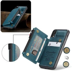 CaseMe Shockproof IPhone XR PU Leather Case Cover Zipper Wallet Apple -Deals MyCaseCovers Store d188bd67 658f 4951 9043 2726fad141cc 23232.1606307107.1280.1280