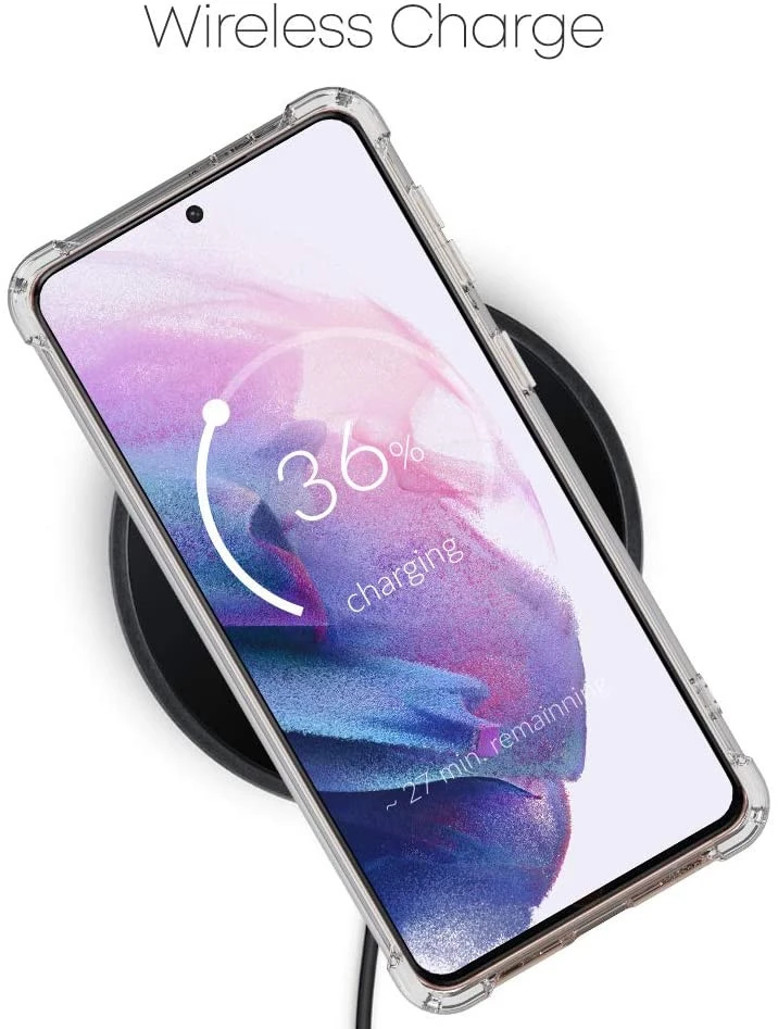 Goospery Samsung Galaxy S21+ Plus 5G Clear Phone Case Shockproof Cover 5 Goospery Samsung Galaxy S21+ Plus 5G Clear Phone Case Shockproof Cover - Image 5