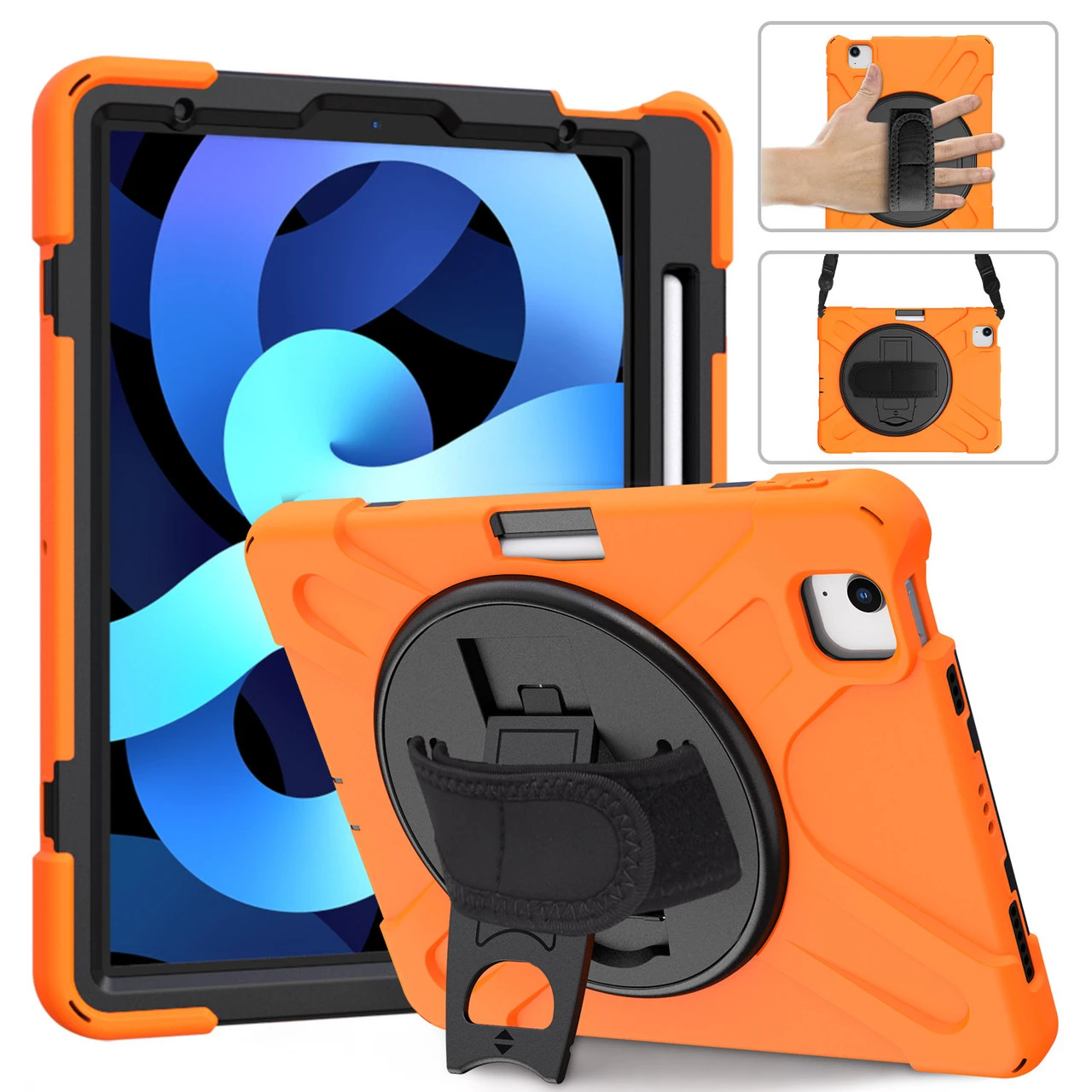 Heavy Duty Strap IPad Air 5 10.9 2022 Apple Shockproof Case Cover Air5 9 Heavy Duty Strap IPad Air 5 10.9 2022 Apple Shockproof Case Cover Air5 - Image 9