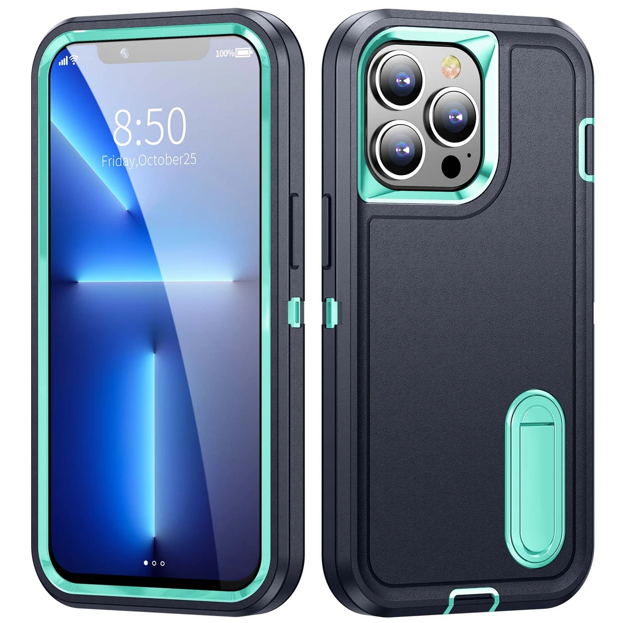Shockproof IPhone 14 Pro Case Cover Heavy Duty With Stand Apple 14Pro 6 Shockproof IPhone 14 Pro Case Cover Heavy Duty With Stand Apple 14Pro - Image 6