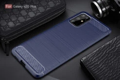 Slim Samsung Galaxy S20+ Plus Carbon Fibre Soft Carbon Case Cover G985 -Deals MyCaseCovers Store db2 48037.1591770059.1280.1280