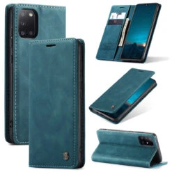 CaseMe Samsung Galaxy A31 Classic PU Leather Folio Case Cover A315