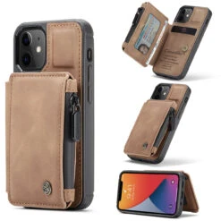 CaseMe Shockproof IPhone 12 Mini PU Leather Case Cover Wallet Apple -Deals MyCaseCovers Store e1a85f5b 9ab0 4deb bddd 3249f574c0da 75782.1606347191.1280.1280