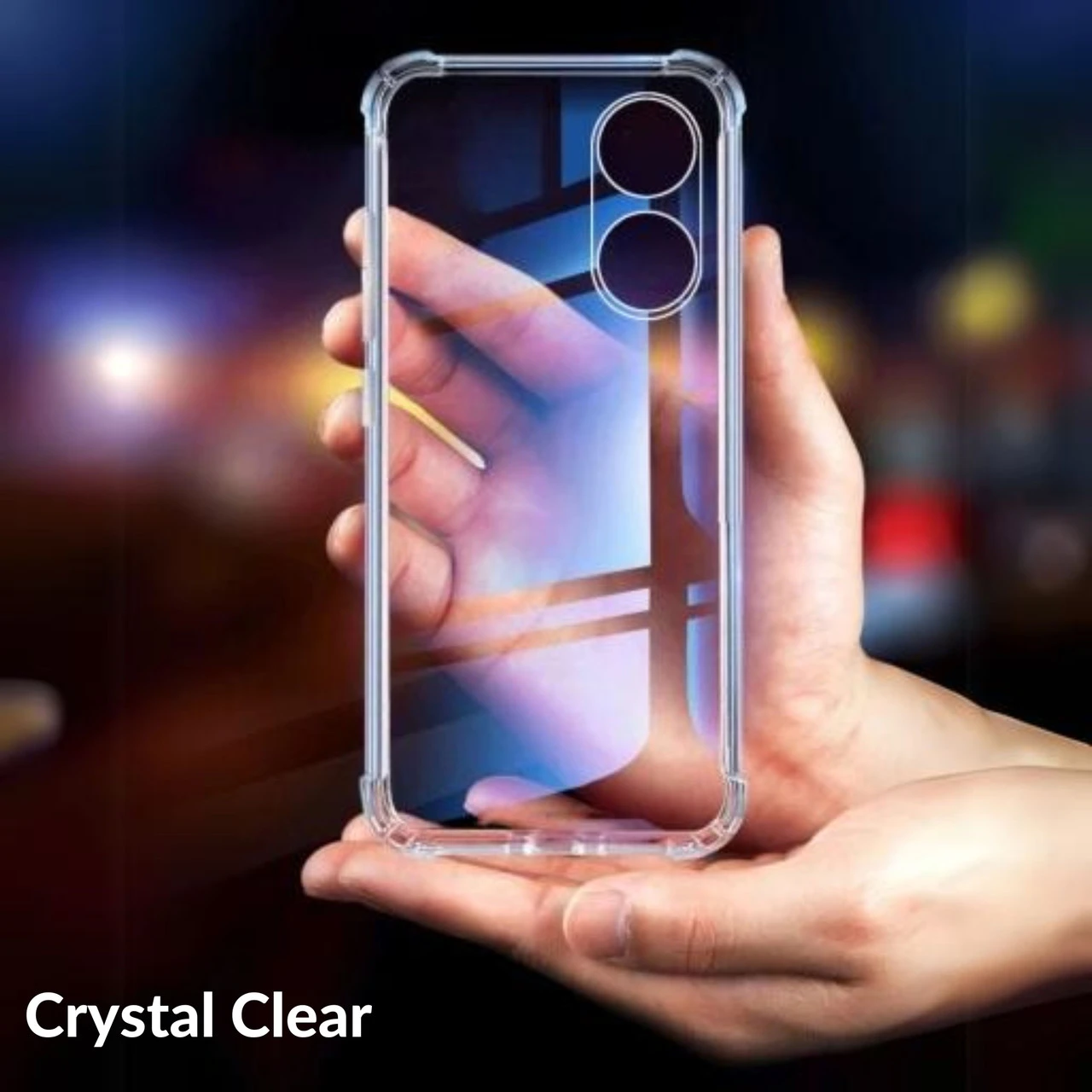 OPPO A98 5G Clear Mobile Phone Case Shockproof Cover Bumper 5 OPPO A98 5G Clear Mobile Phone Case Shockproof Cover Bumper - Image 5