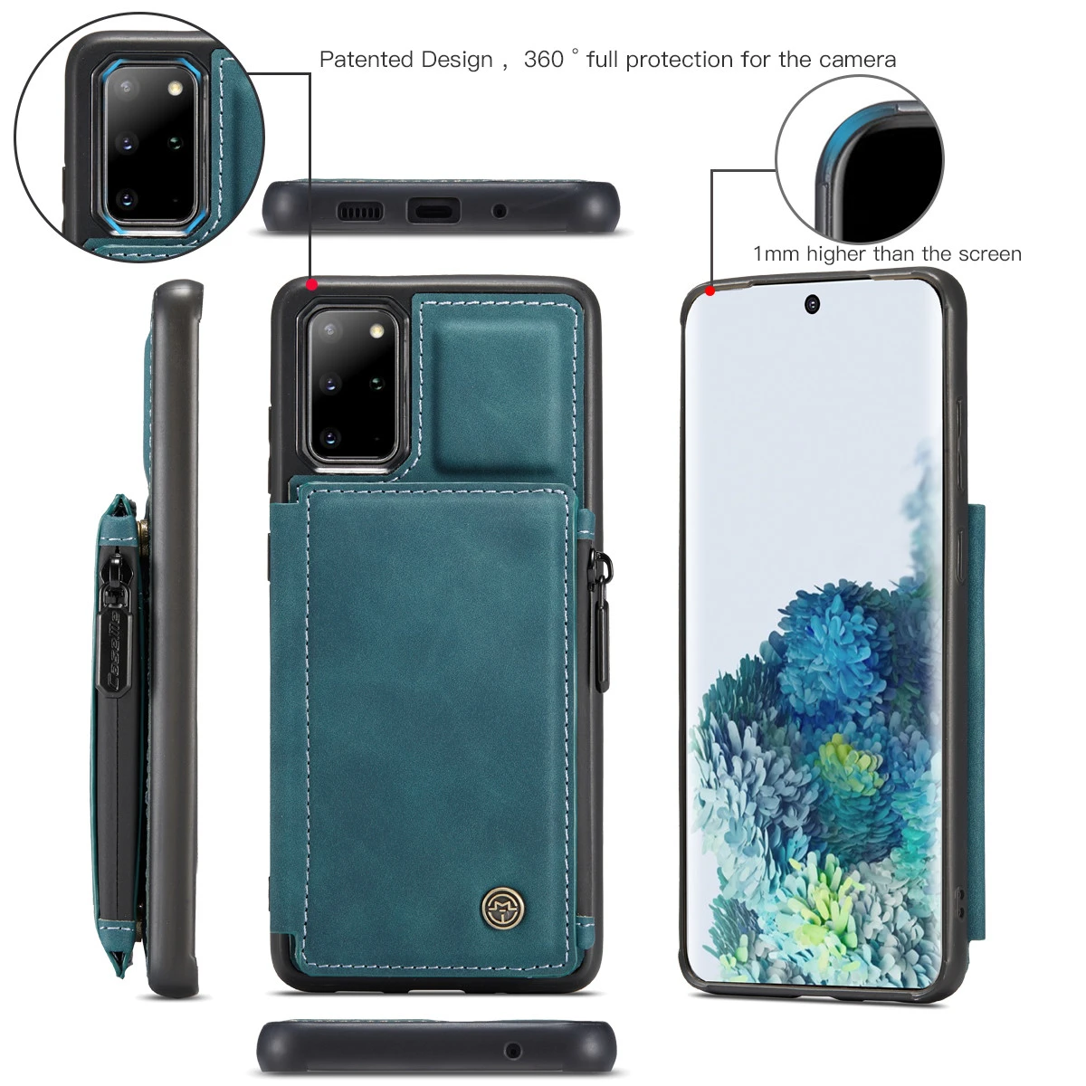 CaseMe Shockproof Samsung Galaxy S20+ Plus Leather Case Cover Wallet 10 CaseMe Shockproof Samsung Galaxy S20+ Plus Leather Case Cover Wallet - Image 10