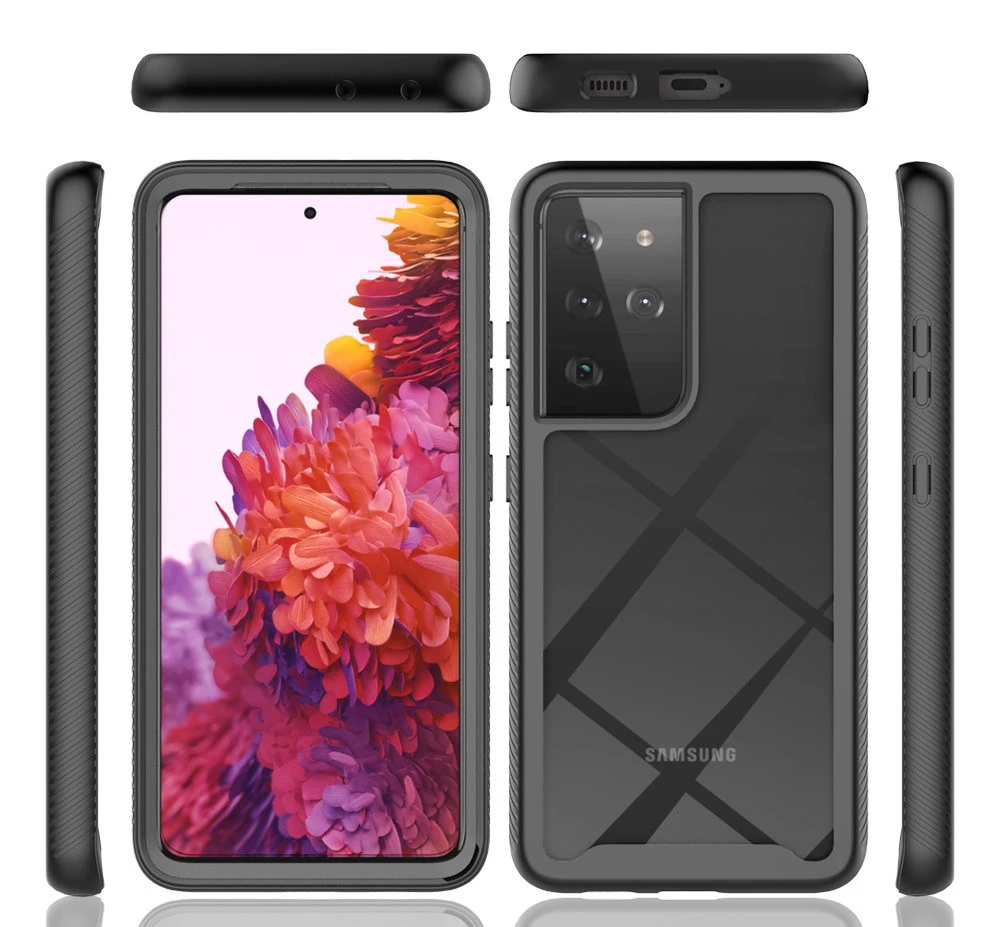 Shockproof Bumper Case Samsung Galaxy S21 Ultra 5G Clear Back Cover 8 Shockproof Bumper Case Samsung Galaxy S21 Ultra 5G Clear Back Cover - Image 8