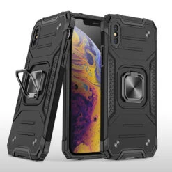 Shockproof IPhone Xs Max Heavy Duty Case Cover Tough Apple Ring XsMax