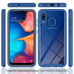 Shockproof Bumper Case Samsung Galaxy A50 2019 Clear Back Cover A505 -Deals MyCaseCovers Store f1 59215.1599527856.1280.1280