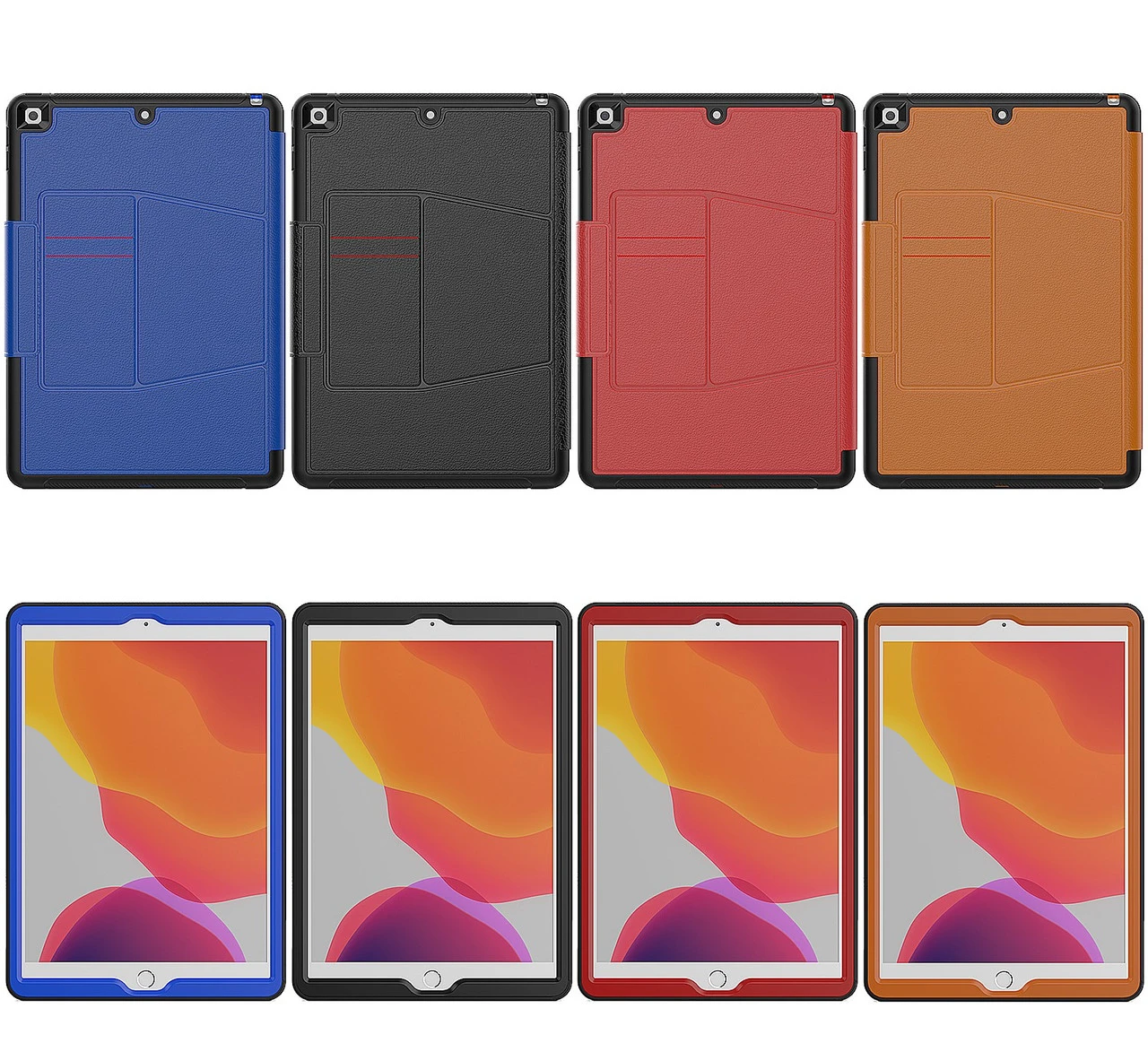 Shockproof IPad 10.2 2019 PU Leather Case Cover Card Slots Apple Kids 4 Shockproof IPad 10.2 2019 PU Leather Case Cover Card Slots Apple Kids - Image 4