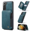CaseMe Shockproof Samsung Galaxy S21 5G 4G Case Cover Zipper Wallet