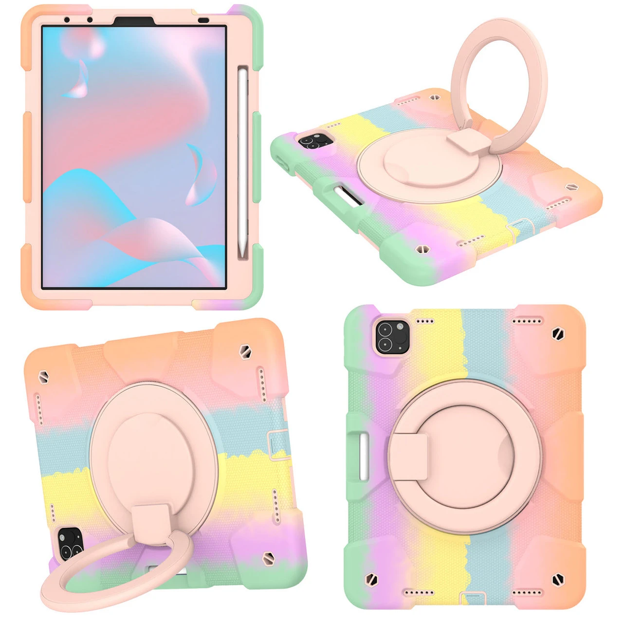 Kids Shockproof IPad Air 4 10.9" 4th Gen Apple Case Cover Colourful 9 Kids Shockproof IPad Air 4 10.9" 4th Gen Apple Case Cover Colourful - Image 9