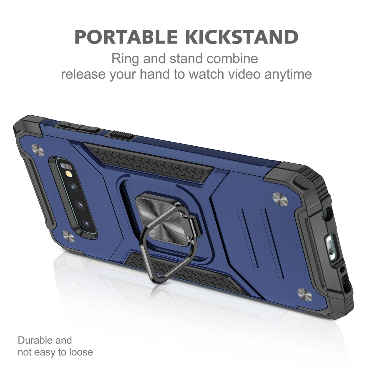 Shockproof Samsung Galaxy S10+ Plus Heavy Duty Tough Case Cover Ring 11 Shockproof Samsung Galaxy S10+ Plus Heavy Duty Tough Case Cover Ring - Image 11