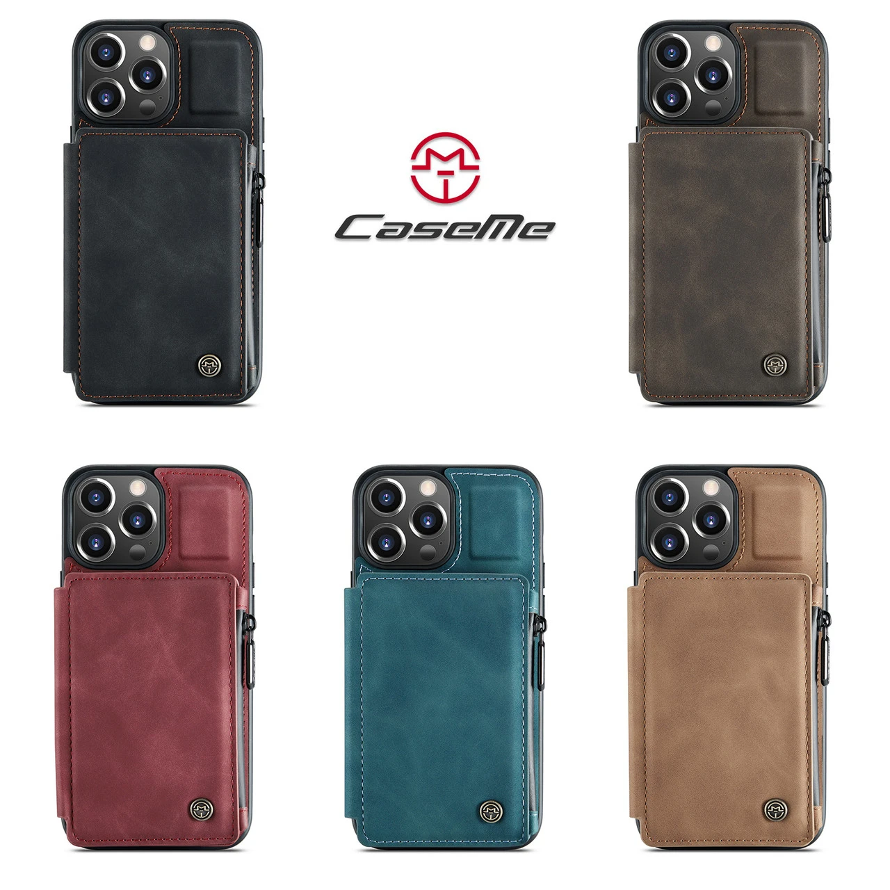 CaseMe Shockproof IPhone 14 Pro Max Leather Case Cover Wallet Apple 7 CaseMe Shockproof IPhone 14 Pro Max Leather Case Cover Wallet Apple - Image 7