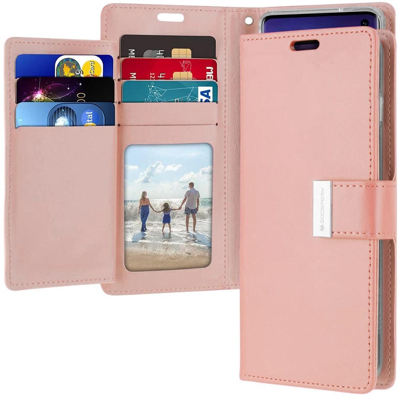 Goospery Samsung Galaxy S23 Ultra 5G Wallet Case Cover Extra Card Slot 7 Goospery Samsung Galaxy S23 Ultra 5G Wallet Case Cover Extra Card Slot - Image 7