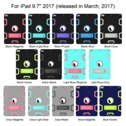 Stylish Shockproof New IPad 9.7 2017 Case Cover Kids IPad5 Apple Inch -Deals MyCaseCovers Store full colours 23501.1497006507.1280.1280