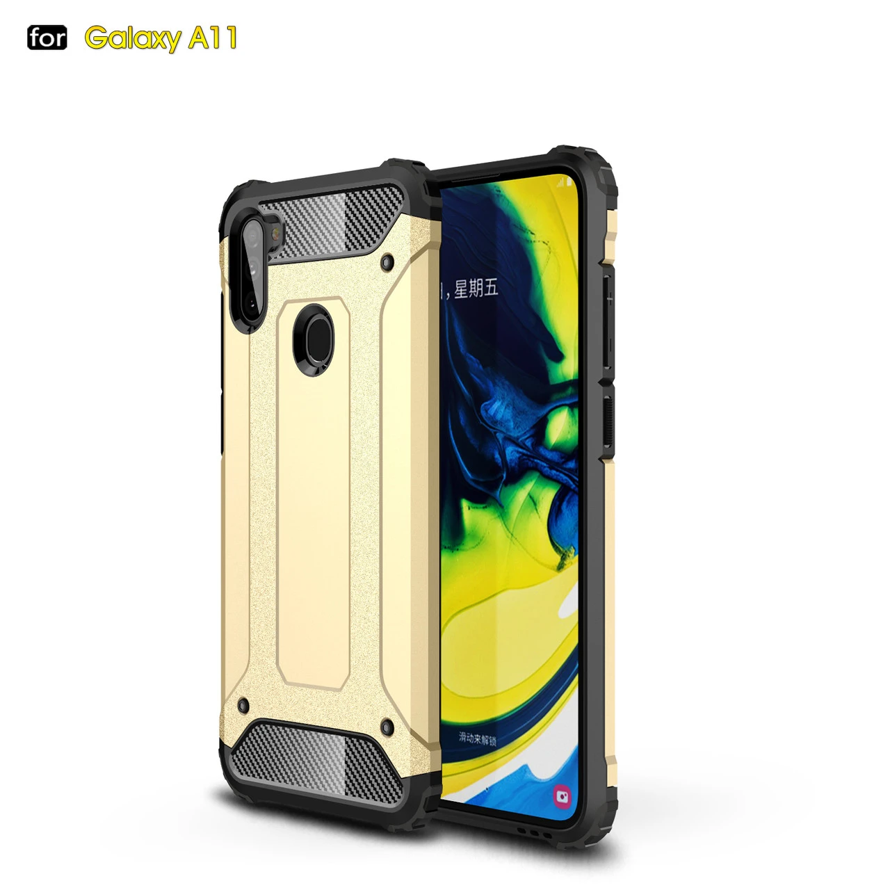 Shockproof Samsung Galaxy A11 2020 Heavy Duty Tough Case Cover A115 9 Shockproof Samsung Galaxy A11 2020 Heavy Duty Tough Case Cover A115 - Image 9