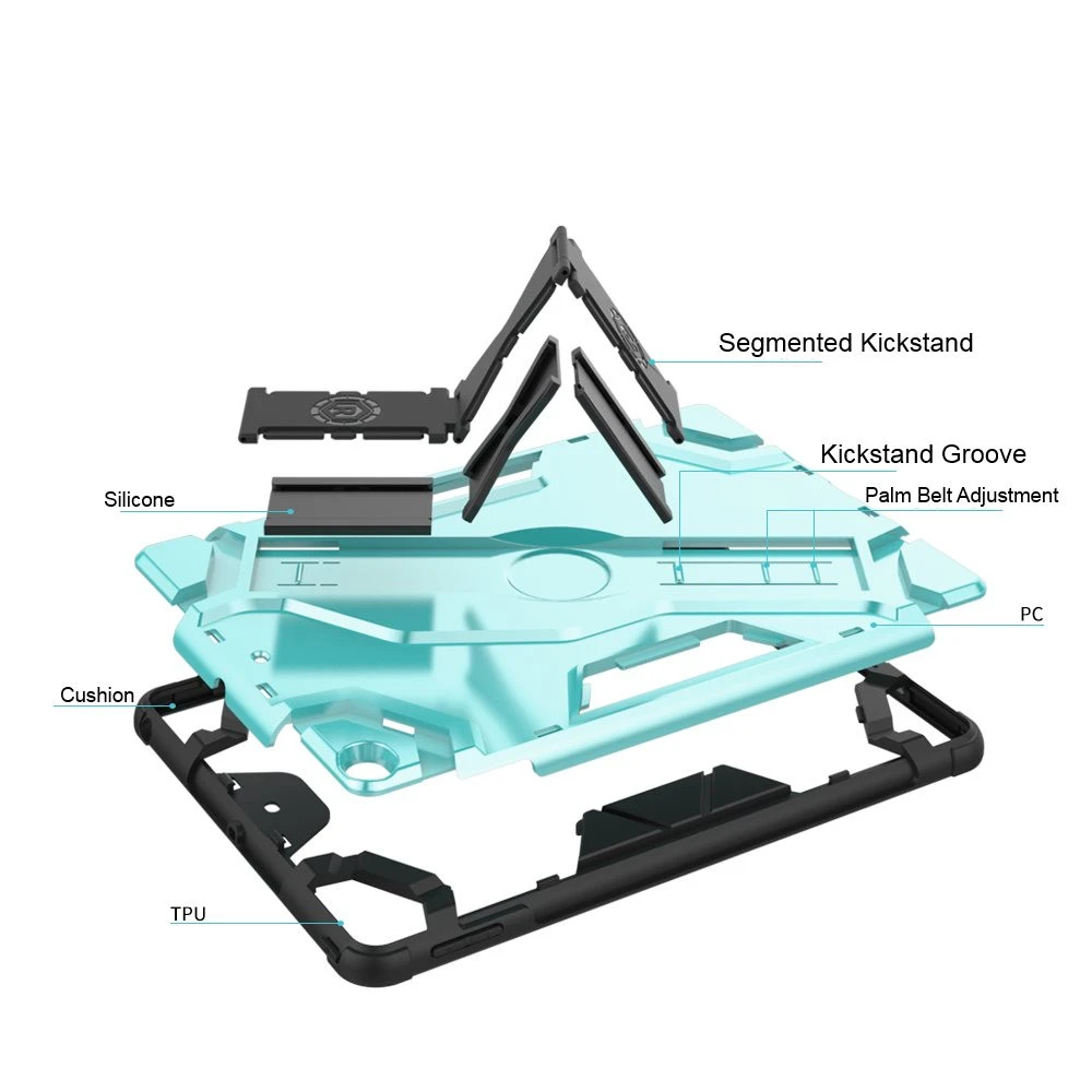 Rugged New IPad 9.7 6th Gen 2018 Kids Case Cover Shockproof Apple Inch 5 Rugged New IPad 9.7 6th Gen 2018 Kids Case Cover Shockproof Apple Inch - Image 5