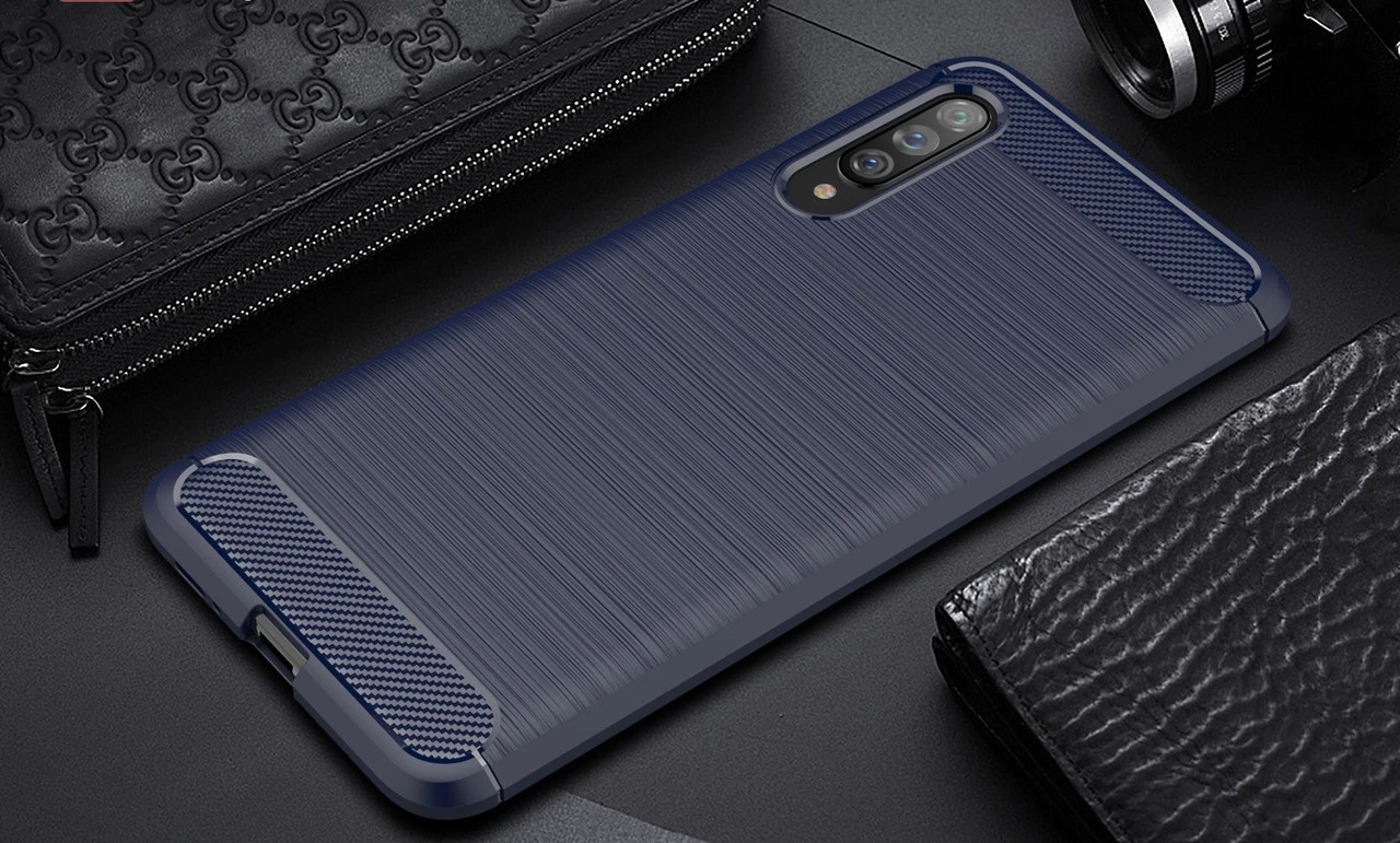 Slim Samsung Galaxy A90 5G Carbon Fibre Soft Carbon Case Cover A908 9 Slim Samsung Galaxy A90 5G Carbon Fibre Soft Carbon Case Cover A908 - Image 9