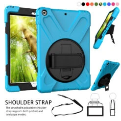 Heavy Duty Hand Strap IPad 2 3 4 Apple Shockproof Tough Case Cover -Deals MyCaseCovers Store lb 59850.1538908713.1280.1280