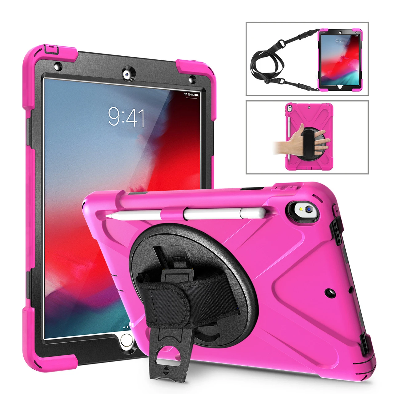 Heavy Duty Strap IPad Air 3 10.5" 2019 Apple Shockproof Case Cover 3rd 12 Heavy Duty Strap IPad Air 3 10.5" 2019 Apple Shockproof Case Cover 3rd - Image 12