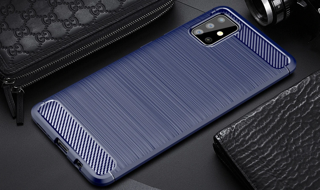 Slim Samsung Galaxy A51 Carbon Fibre Soft Carbon Case Cover A515 11 Slim Samsung Galaxy A51 Carbon Fibre Soft Carbon Case Cover A515 - Image 11