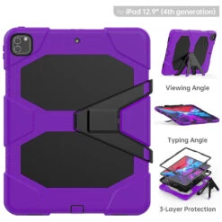 Heavy Duty IPad Pro 12.9 2020 4th Gen Kids Case Cover Apple Shockproof 38 Heavy Duty IPad Pro 12.9 2020 4th Gen Kids Case Cover Apple Shockproof -Deals MyCaseCovers Store pp 1 sku 56054.1596762500.1280.1280