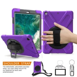 Heavy Duty Hand Strap IPad 2 3 4 Apple Shockproof Tough Case Cover -Deals MyCaseCovers Store pp 72738.1538908714.1280.1280