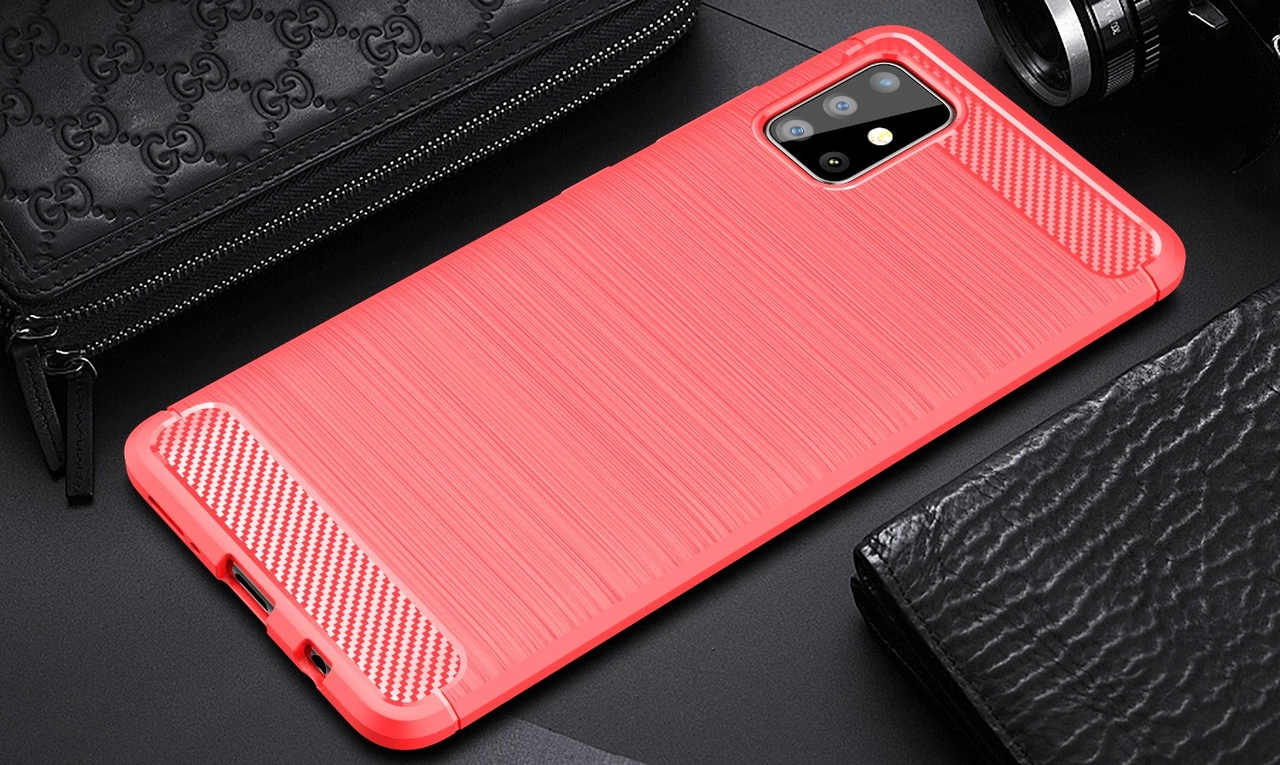 Slim Samsung Galaxy A71 4G Carbon Fibre Soft Carbon Case Cover A715 10 Slim Samsung Galaxy A71 4G Carbon Fibre Soft Carbon Case Cover A715 - Image 10
