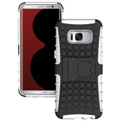 Heavy Duty Samsung Galaxy S8 Shockproof Phone Handset Case Cover Skin -Deals MyCaseCovers Store s8 wht Editor a 75267.1491255783.1280.1280