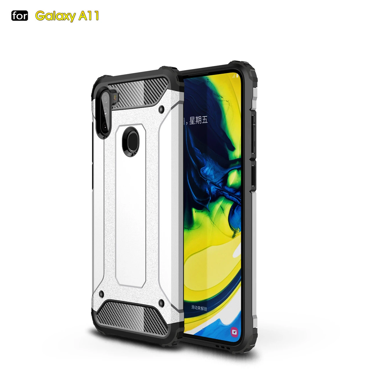 Shockproof Samsung Galaxy A11 2020 Heavy Duty Tough Case Cover A115 8 Shockproof Samsung Galaxy A11 2020 Heavy Duty Tough Case Cover A115 - Image 8